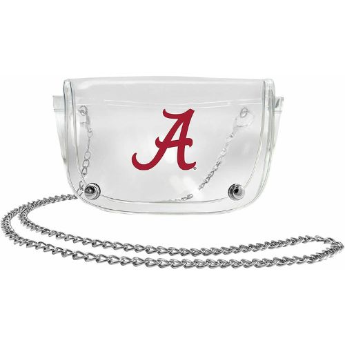 Alabama Crimson Tide Littlearth NCAA Womens Clear Stadium Waist Pack Purse Bag